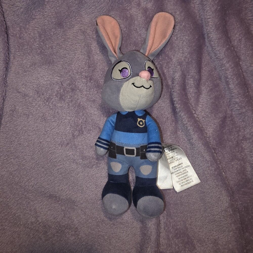 Disney nuiMOs Judy Hopps Zootopia Police Officer Poseable Plush Bunny